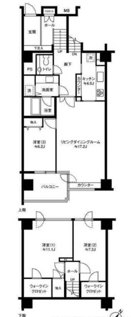 参宮橋マンションの物件間取画像